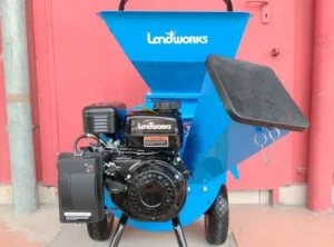 Landworks LCE06 portable wood shredder chipper with wheels and gas engine from Joo Huat Chai Kee