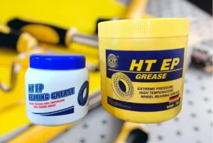Professional bearing grease products including HT EP extreme pressure lubricants available at Joo Huat Chai Kee Malaysia